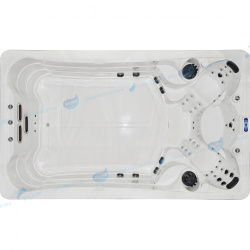 Плавательный СПА бассейн с противотоком Joyee Toronto 398x230xh120 см